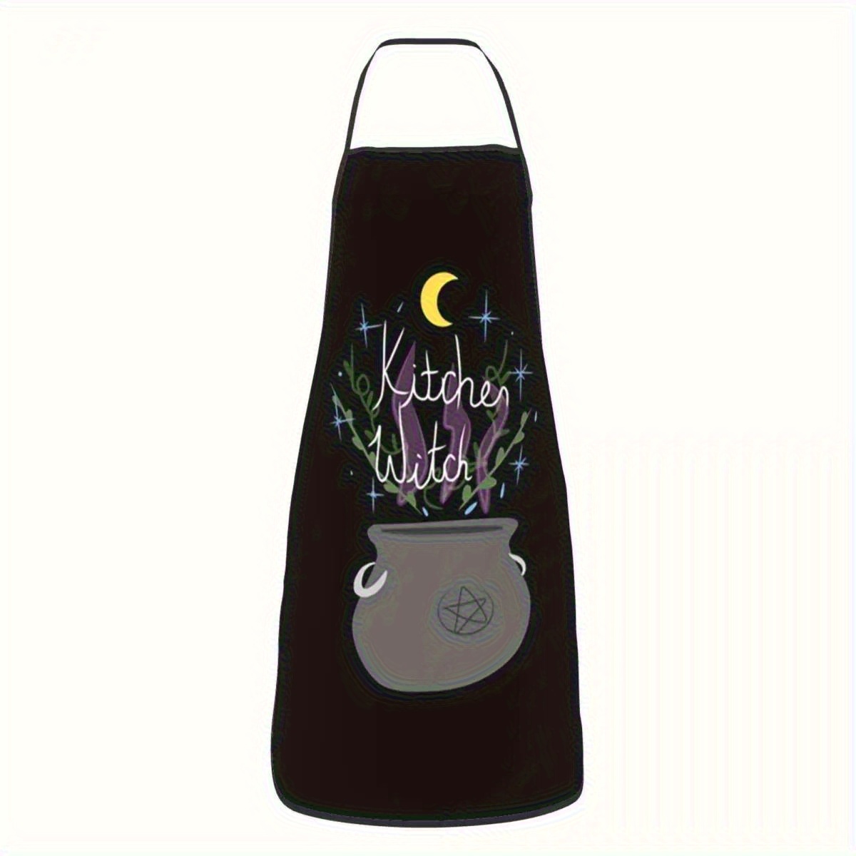 Kitchen Witch Baking - Fartuch kuchenny z motywem czarownicy i