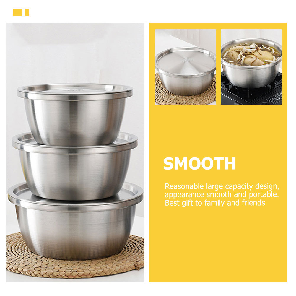 Kitchen Baking Storage Containers - 1 zestaw miski do mieszania ze