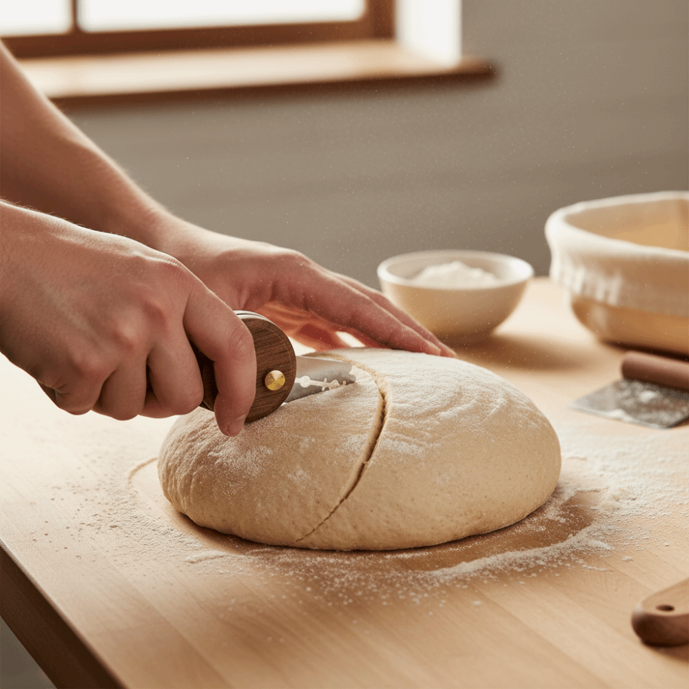 Składana drewniana rączka do n – Bread Lame Scoring recenzja i cena