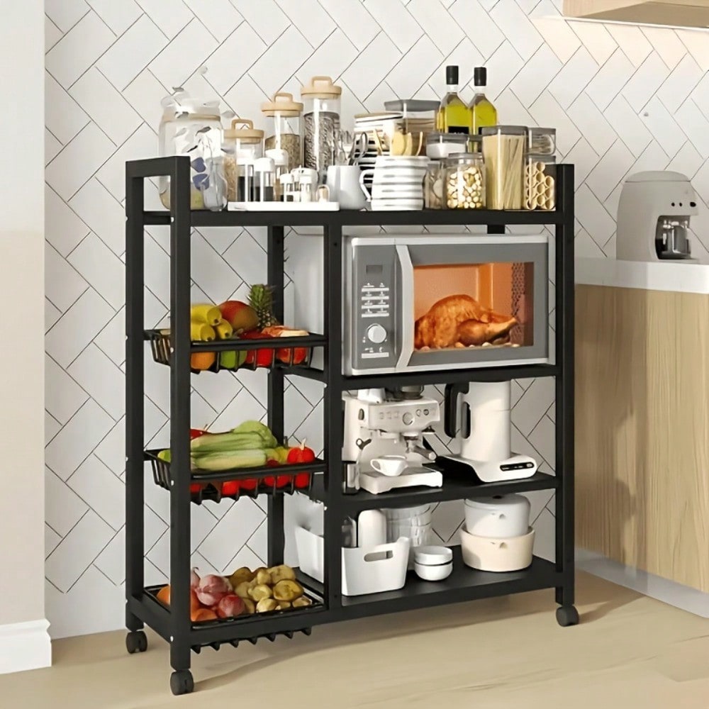 Przenośny regał kuchenny z duż – Kitchen Baking Island recenzja i cena
