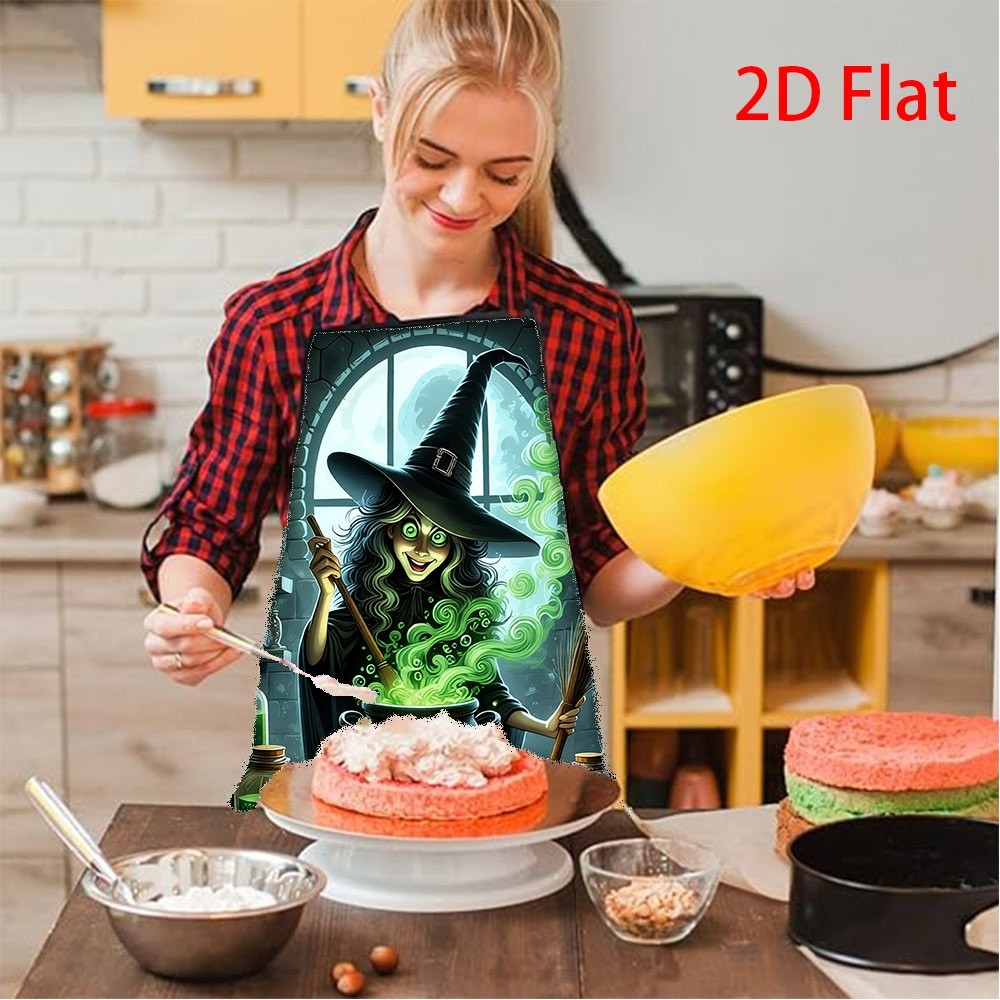 Zabawny fartuch kuchenny z mot – Kitchen Witch Baking recenzja i cena