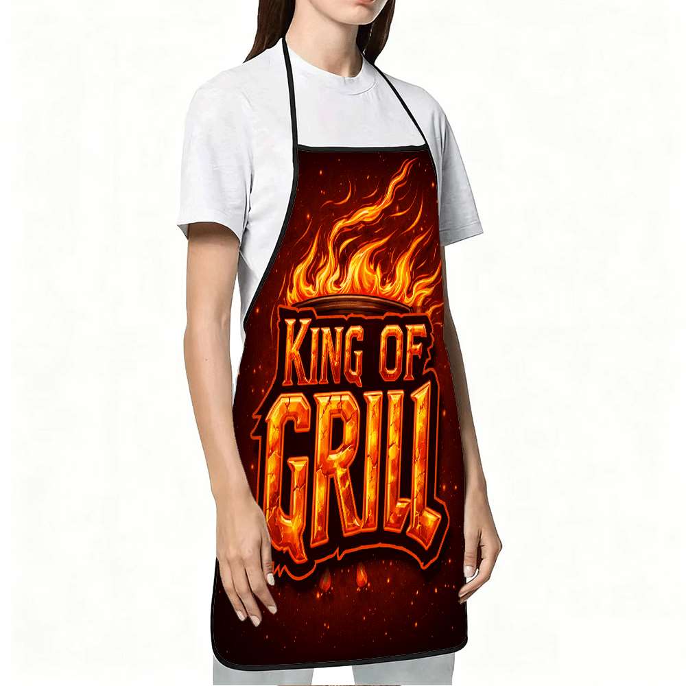 1 sztuka fartucha Bbq King, fa – Kitchen Baking Ideas recenzja i cena