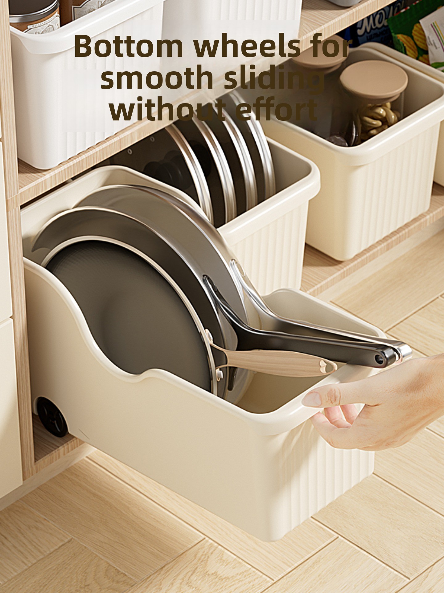 Organizer do przechowywania w  – Kitchen Cabinet Baking Organizer recenzja i cena