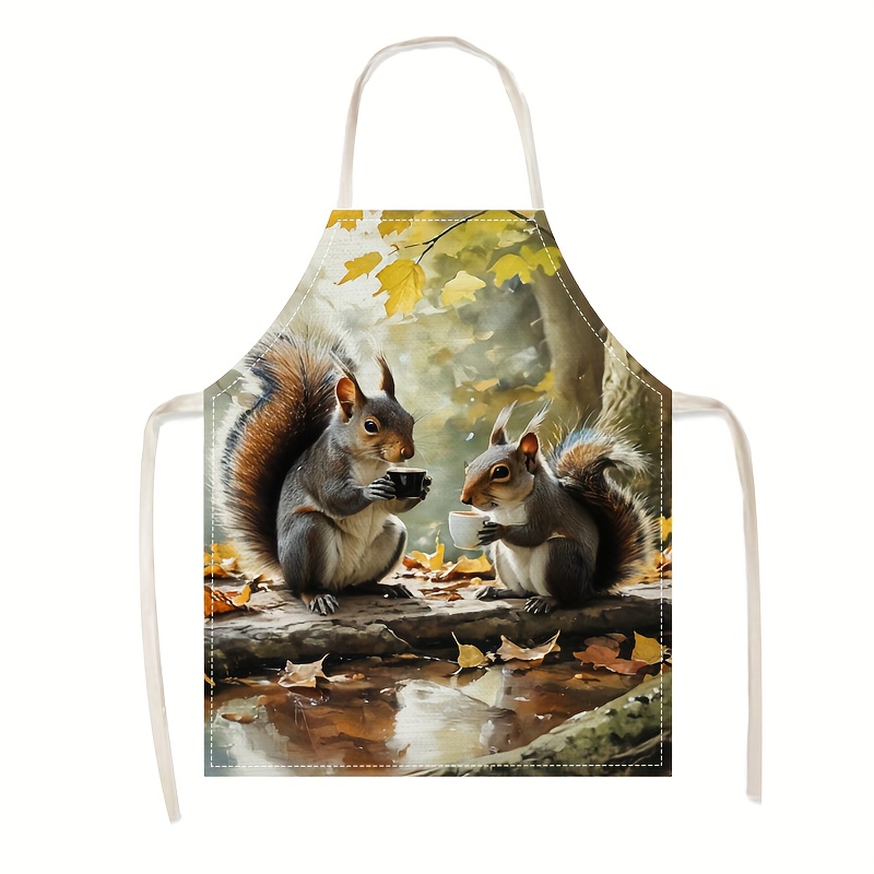 Fartuch lniany z nadrukiem wie – Kitchen Baking Ideas recenzja i cena