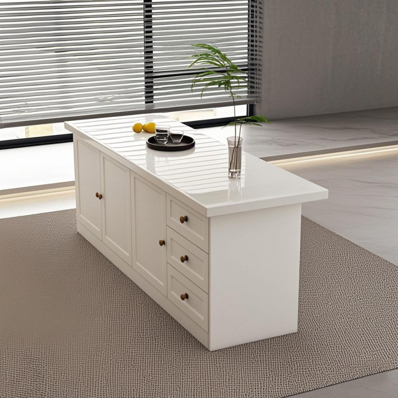 Bar w stylu light luxury, wysp – Kitchen Baking Island recenzja i cena