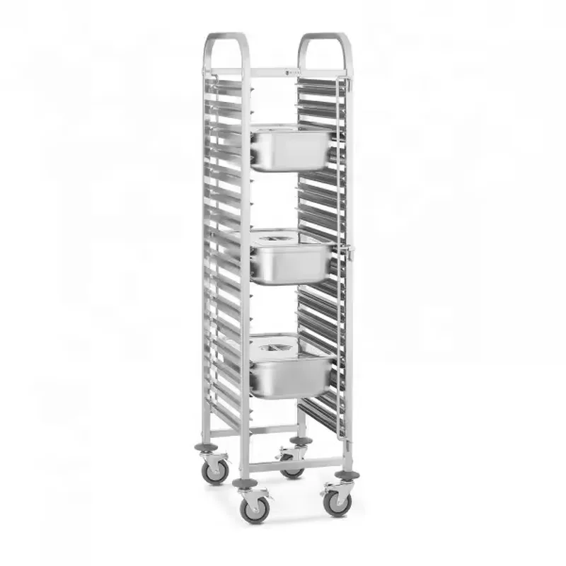 Wytrzymały wózek na 4 kołach z – Kitchen Baking Trolley recenzja i cena