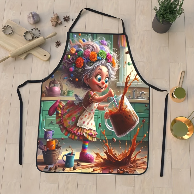 Uroczy fartuch kuchenny z moty – Kitchen Witch Baking recenzja i cena