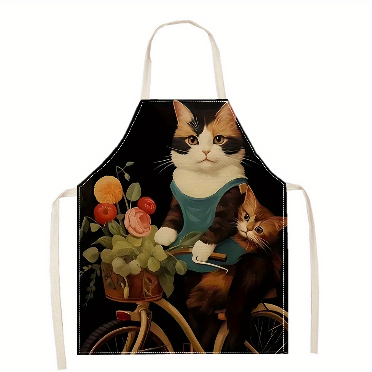 Fartuch lniany z zabawnym nadr – Kitchen Baking Ideas recenzja i cena